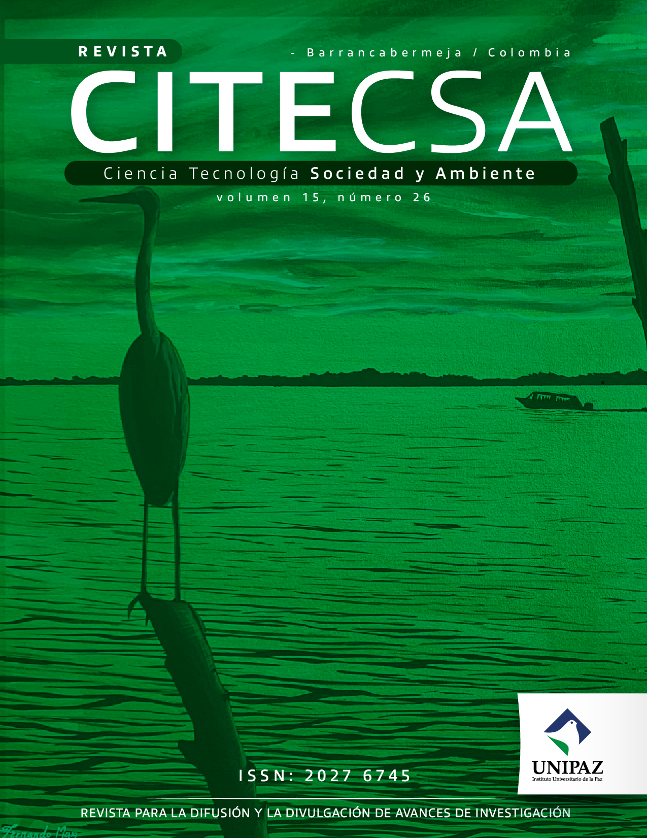 					Ver Vol. 15 Núm. 26 (2023): Revista CITECSA, volumen 15, número 26, año 2023
				